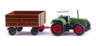 Wiking 096004 - N  - Fendt Favorit mit Anhänger
